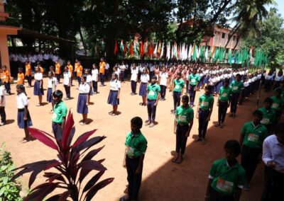 Amruth Mahotsav Celebration of Indian Independence and Educational Institution