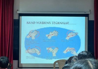 Young Indian organisation conducted a health and hygiene awareness session at our school