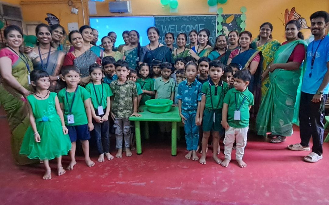 Nalanda English Medium School celebrated Green day