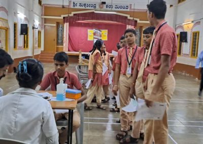 Free eye check up camp for students