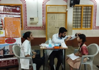 Free eye check up camp for students